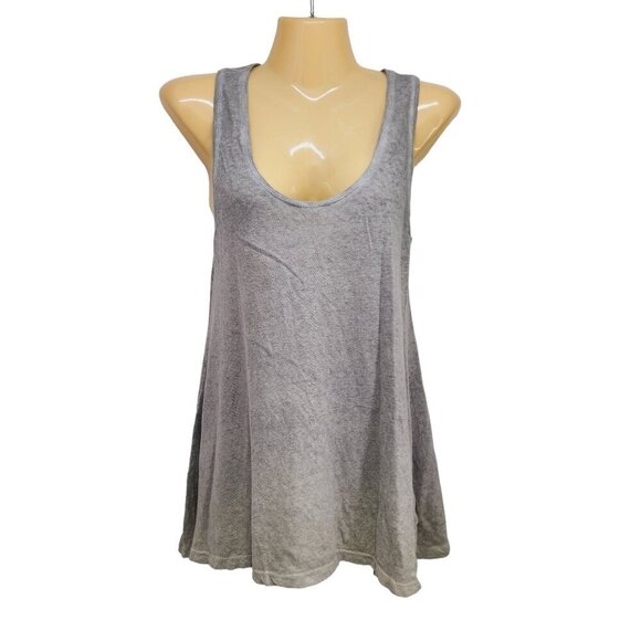 Anthropologie Akemi + Kin Savoy Swing Tank Top Women's‎ Size S Gray/Green - Picture 9 of 10